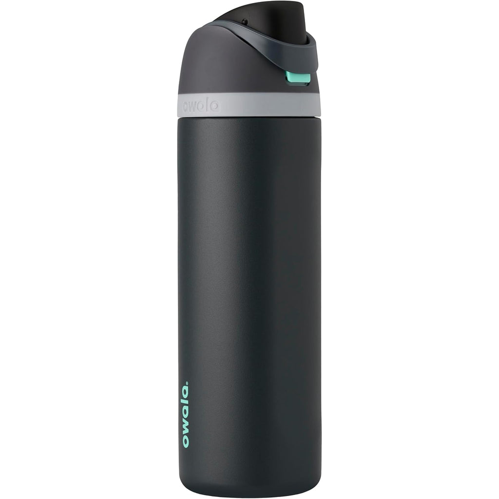 Owala FreeSip Stainless Steel Water Bottle 24 oz Foggy Tide